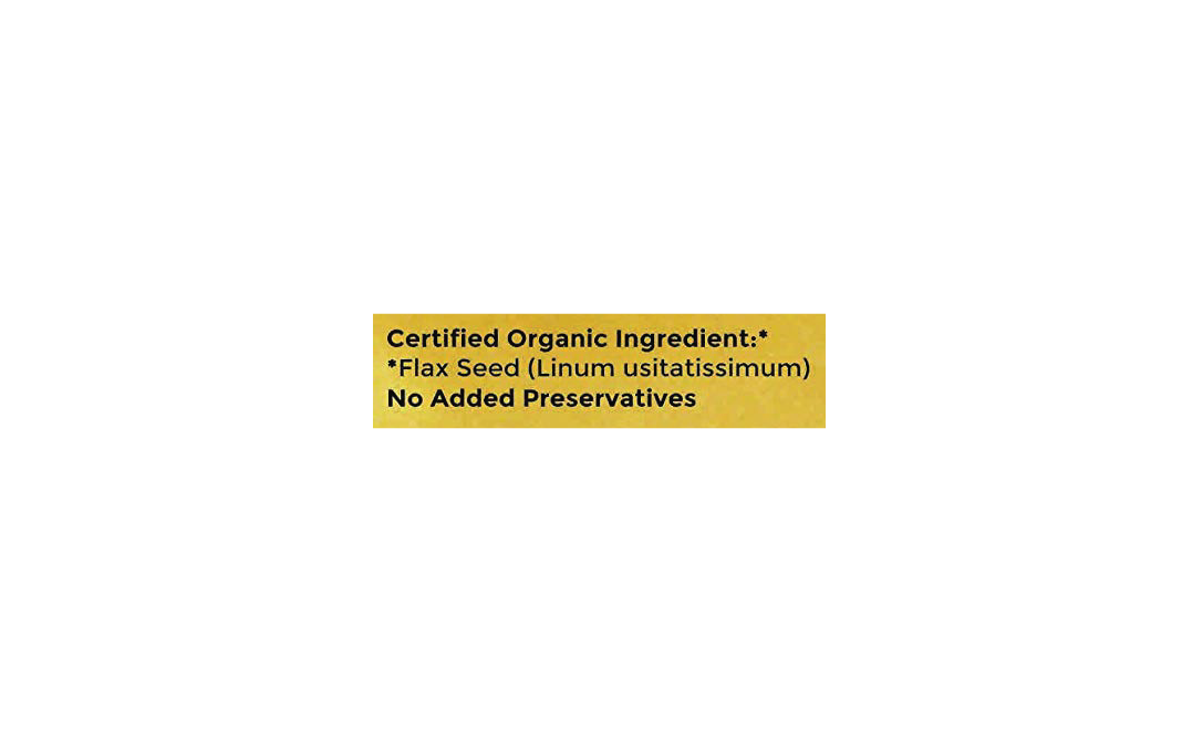 Carmel Organics Flax Seed    Pack  250 grams